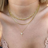 Necklace Layering Set Beaded Twisted and Northerstar - Spero London